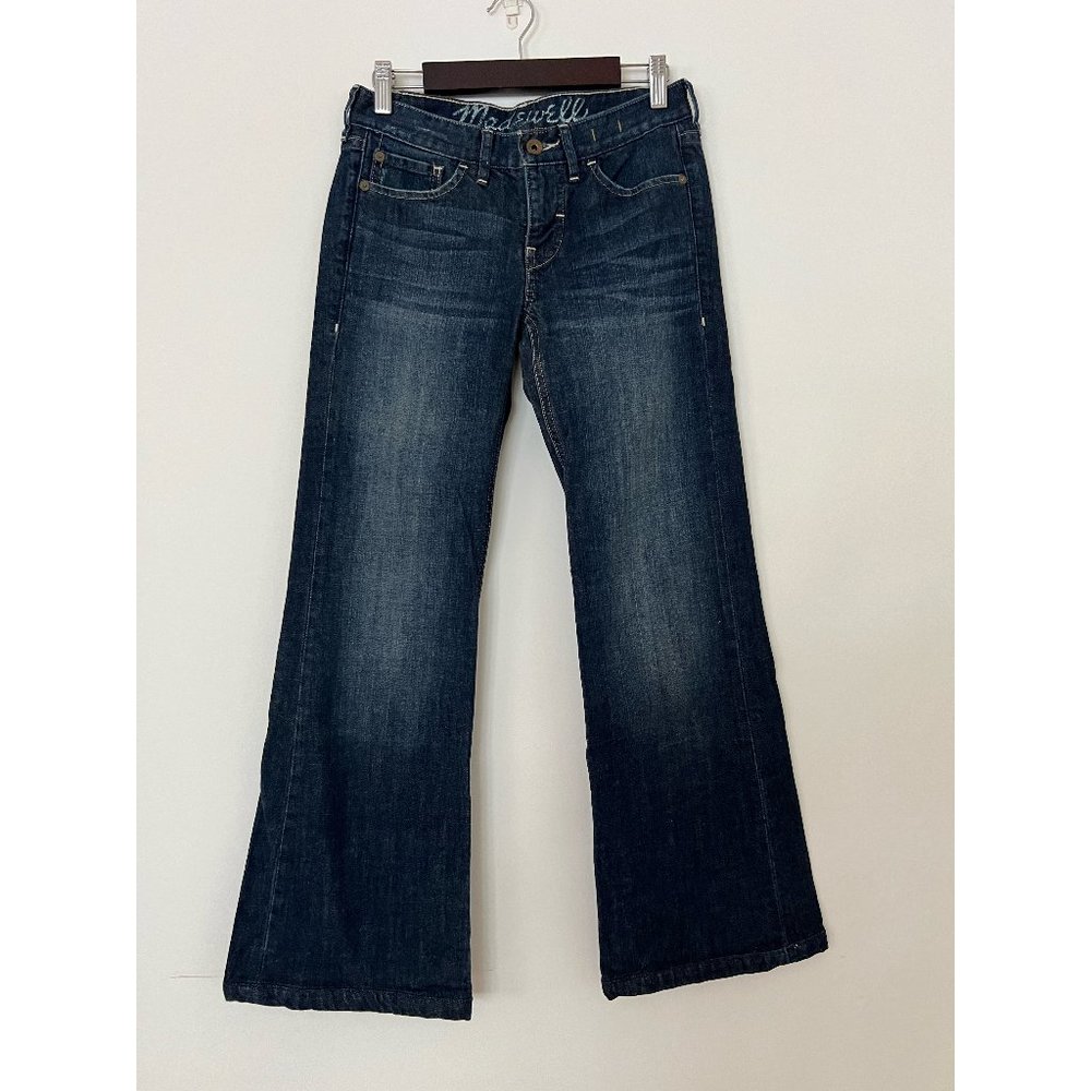 Madewell - Dark Wash Midrise Bootleg Jeans - Size W25